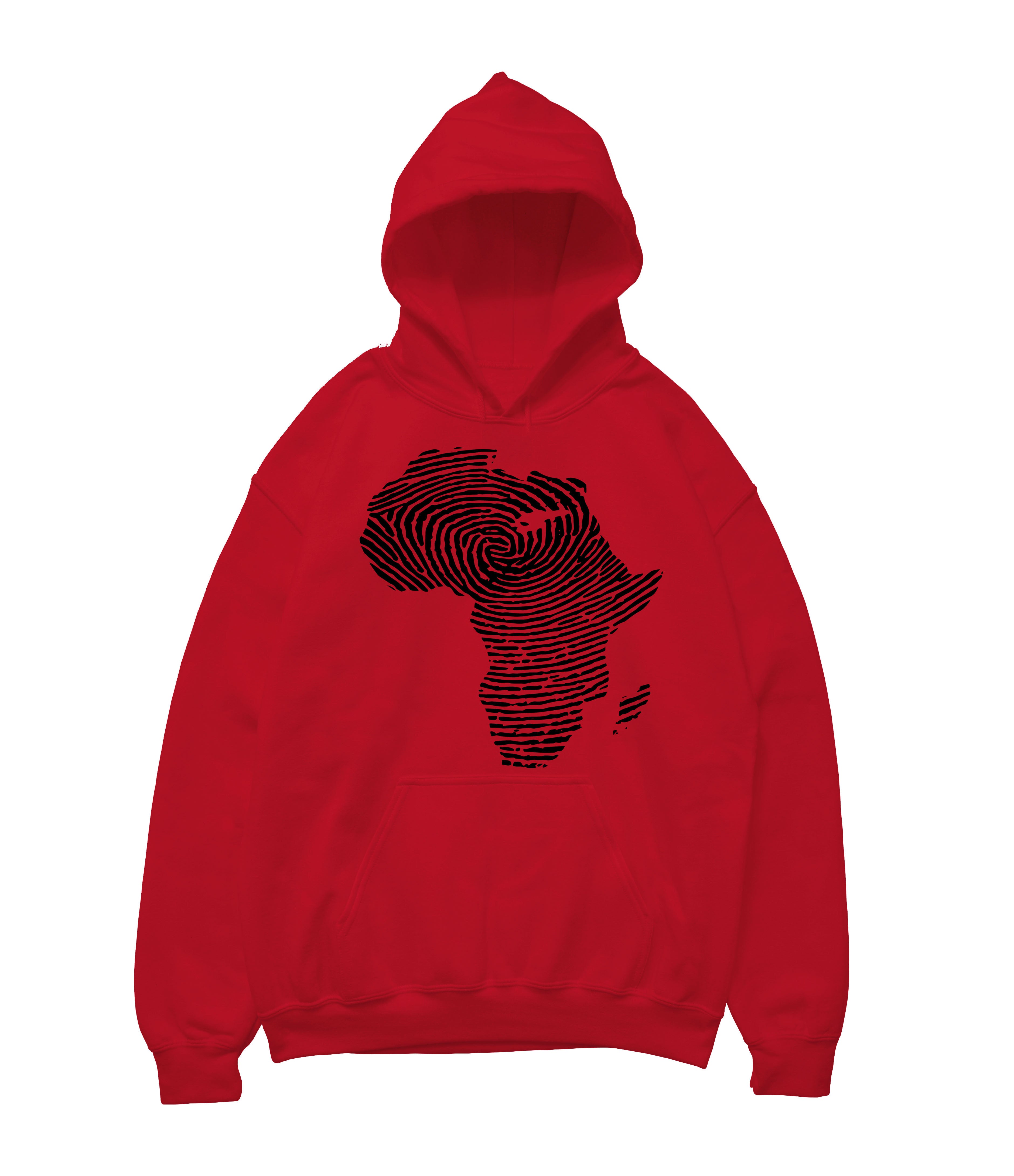 African Fingerprint Hoodie