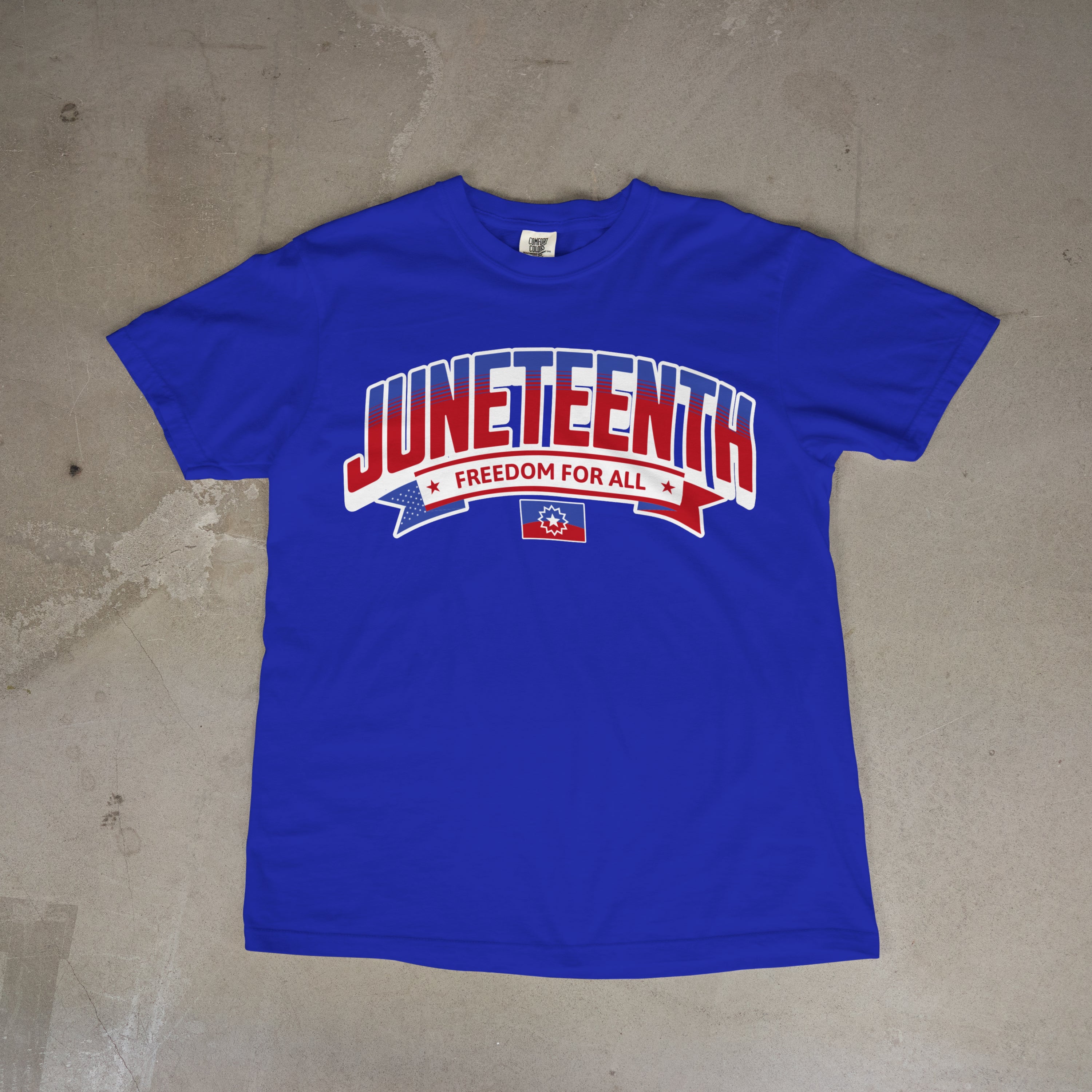Juneteenth Shirt in RWB