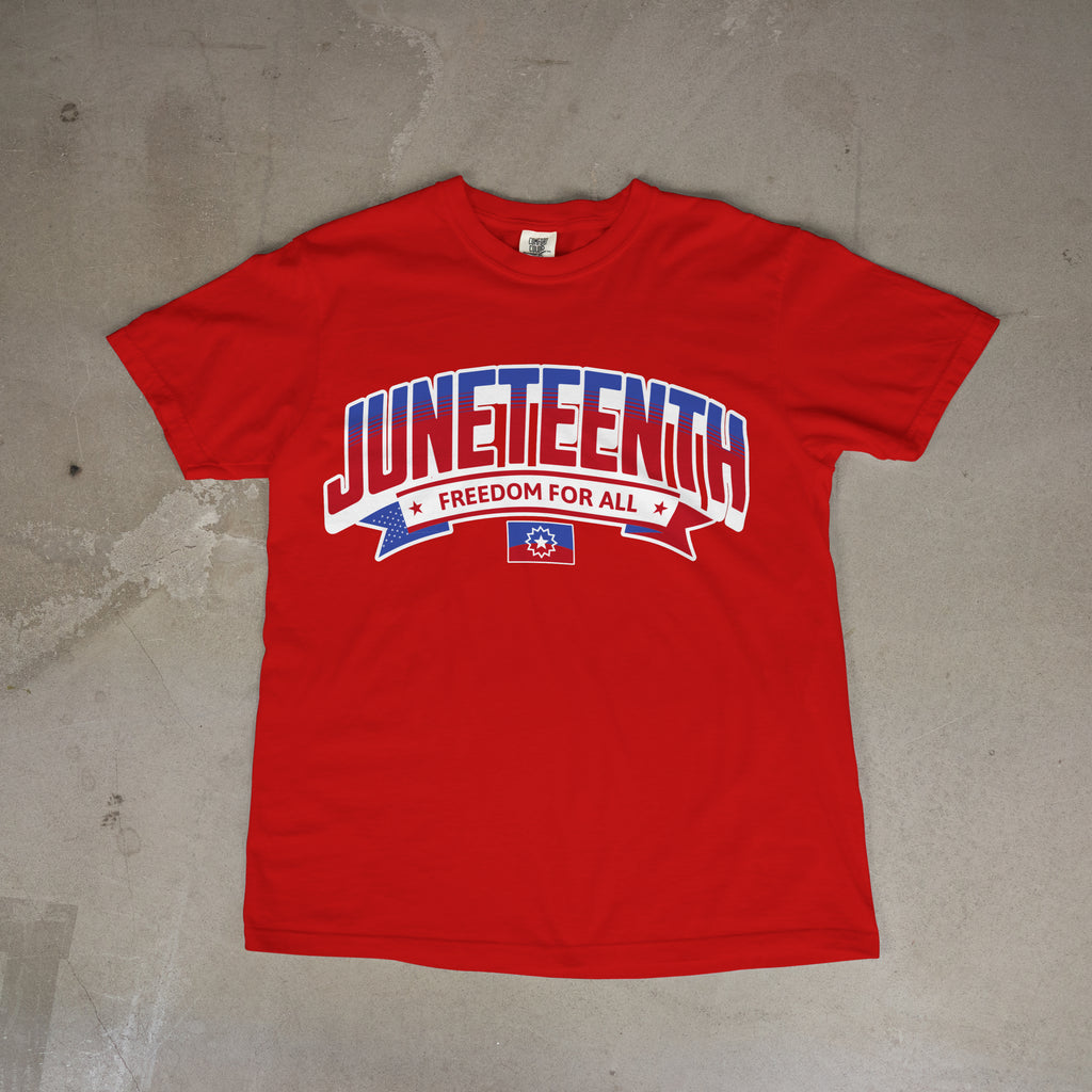 Juneteenth Shirt in RWB