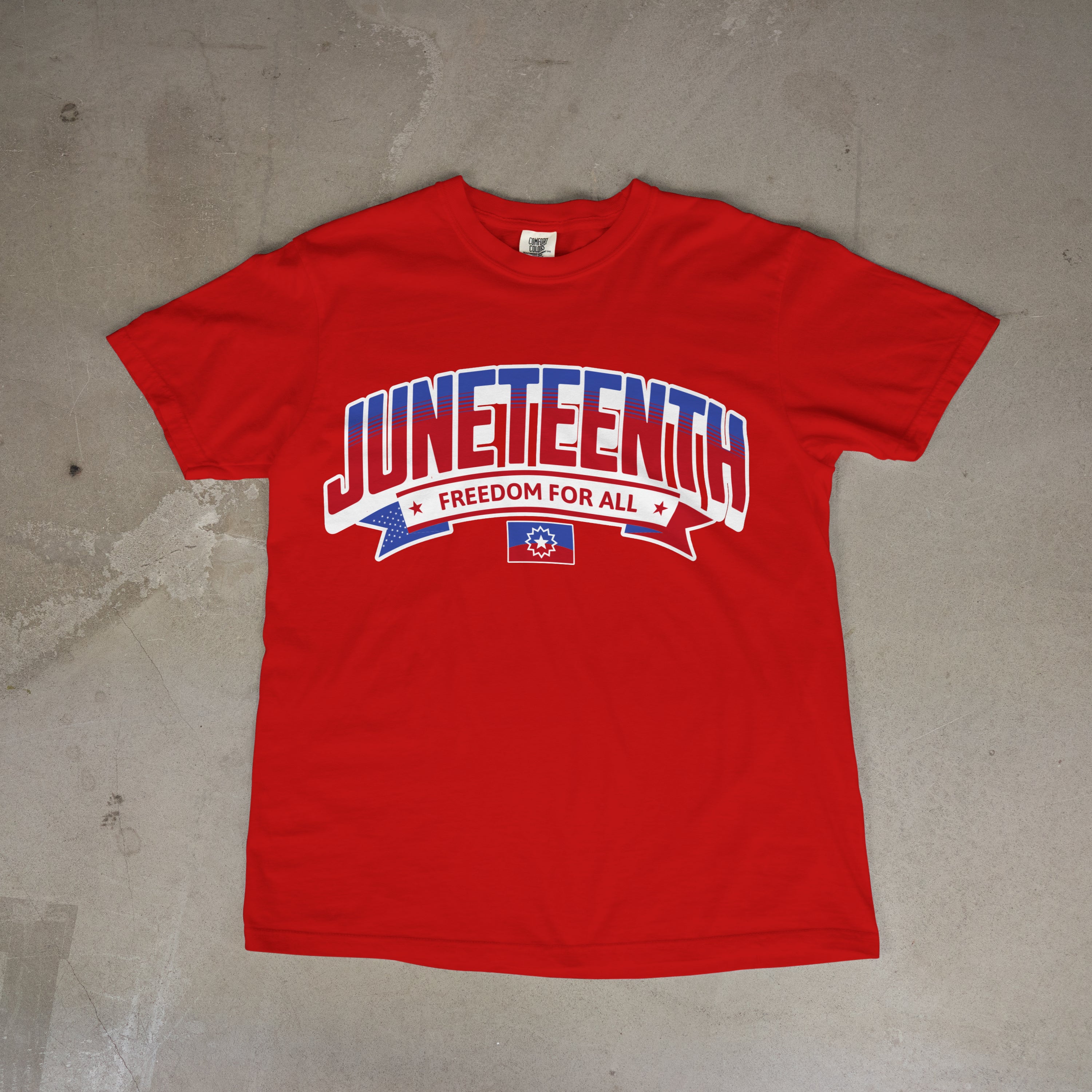 Juneteenth Shirt in RWB